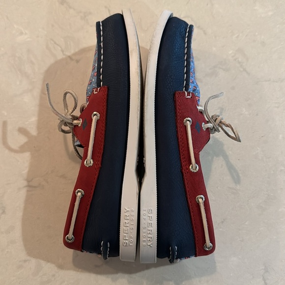 SPERRY x Vineyard Vines Boat Shoes Size 3.5M - Picture 10 of 10